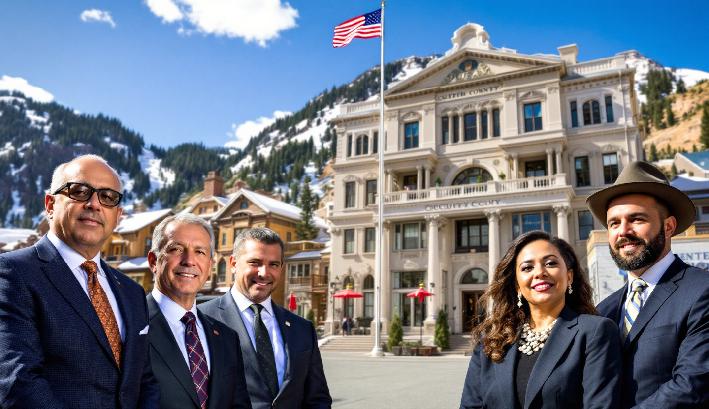 Ouray courthouse for Workers Compensation cases